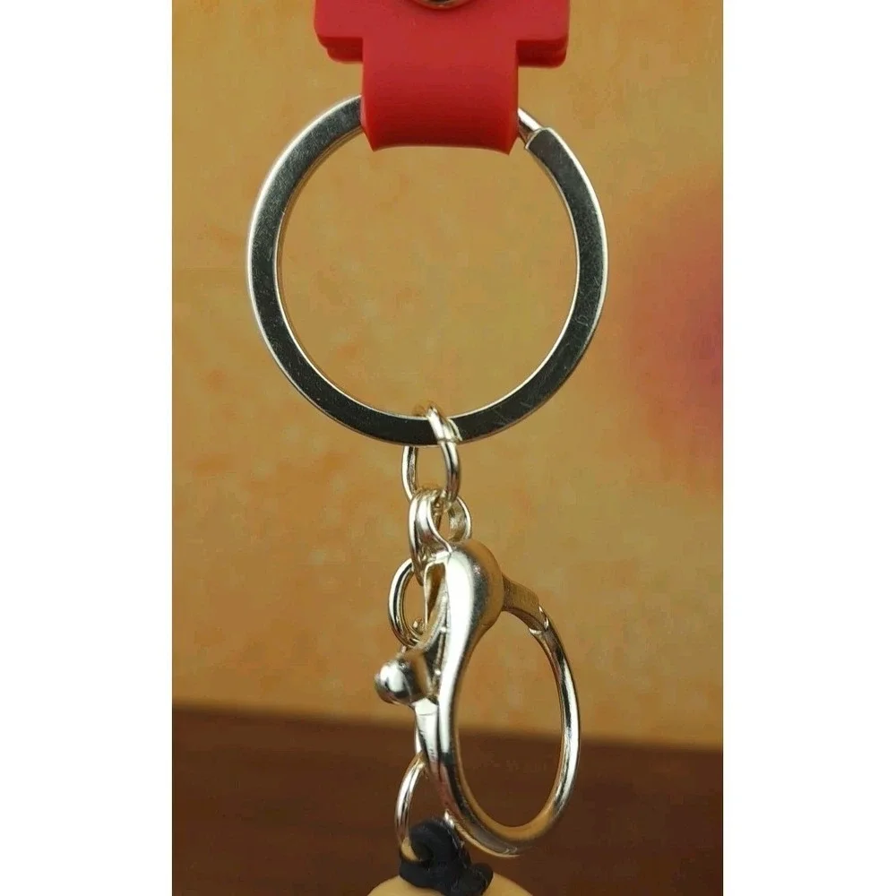 Pokemon Pokeball Psyduck 3D PVC Keychain Backpack‎ Clip 8